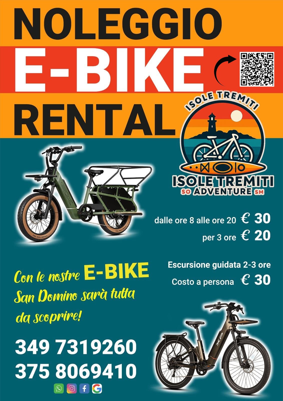 Noleggio E-Bike