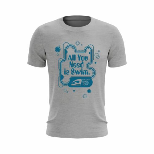 T-SHIRT DONNA ALL YOU NEED IS SWIM