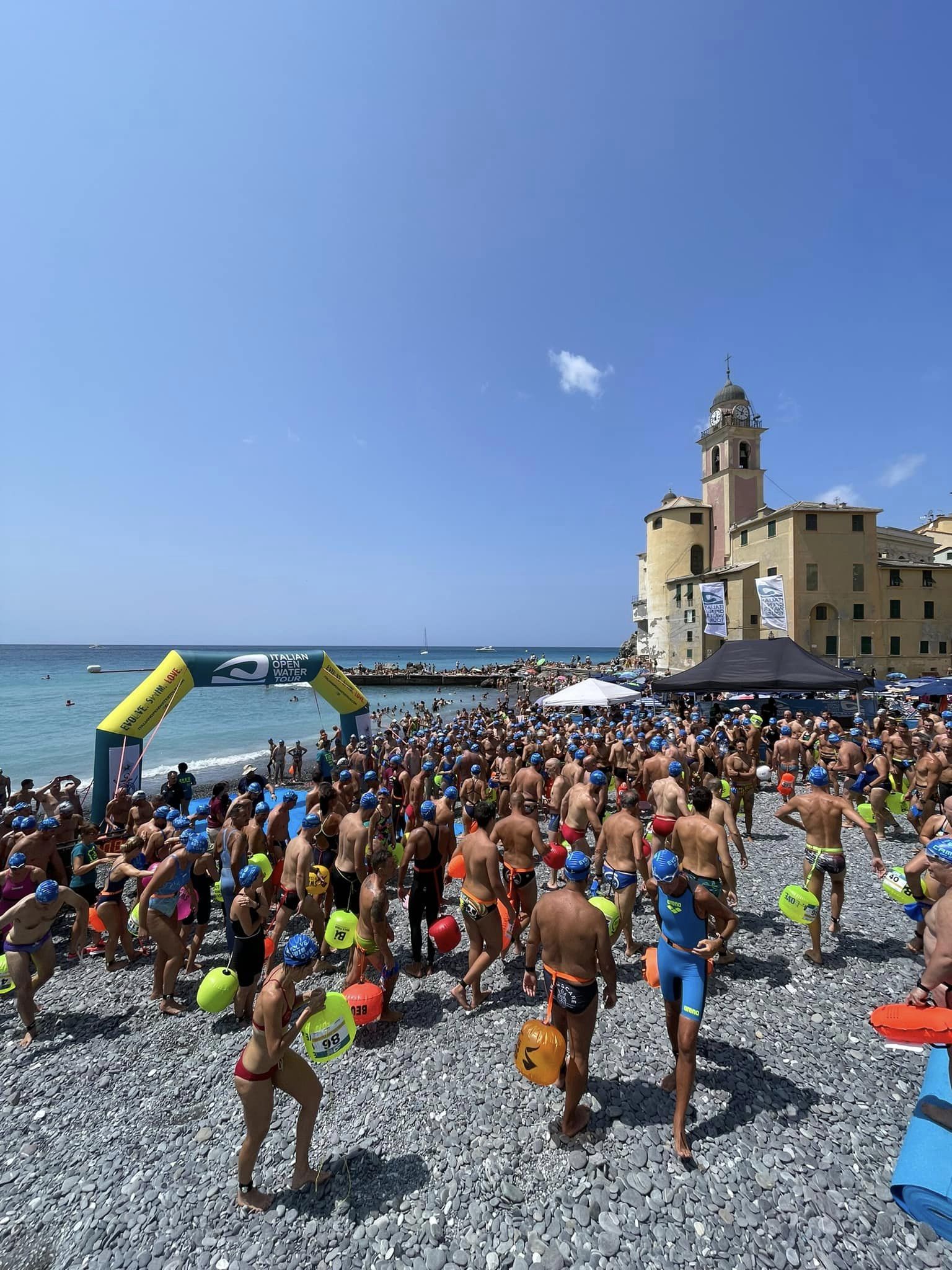 Camogli: 625 partecipanti alla tappa di Italian Open Water Tour